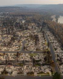 Rifle Club Rd. Neighborhood Wildfire Damage