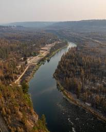 Rifle Club Rd. Neighborhood Wildfire Damage