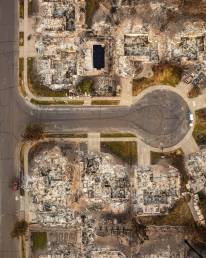 Rifle Club Rd. Neighborhood Wildfire Damage