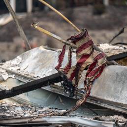 Spokane Wildfire Damage