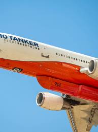 Spokane Wildfires Air Tanker